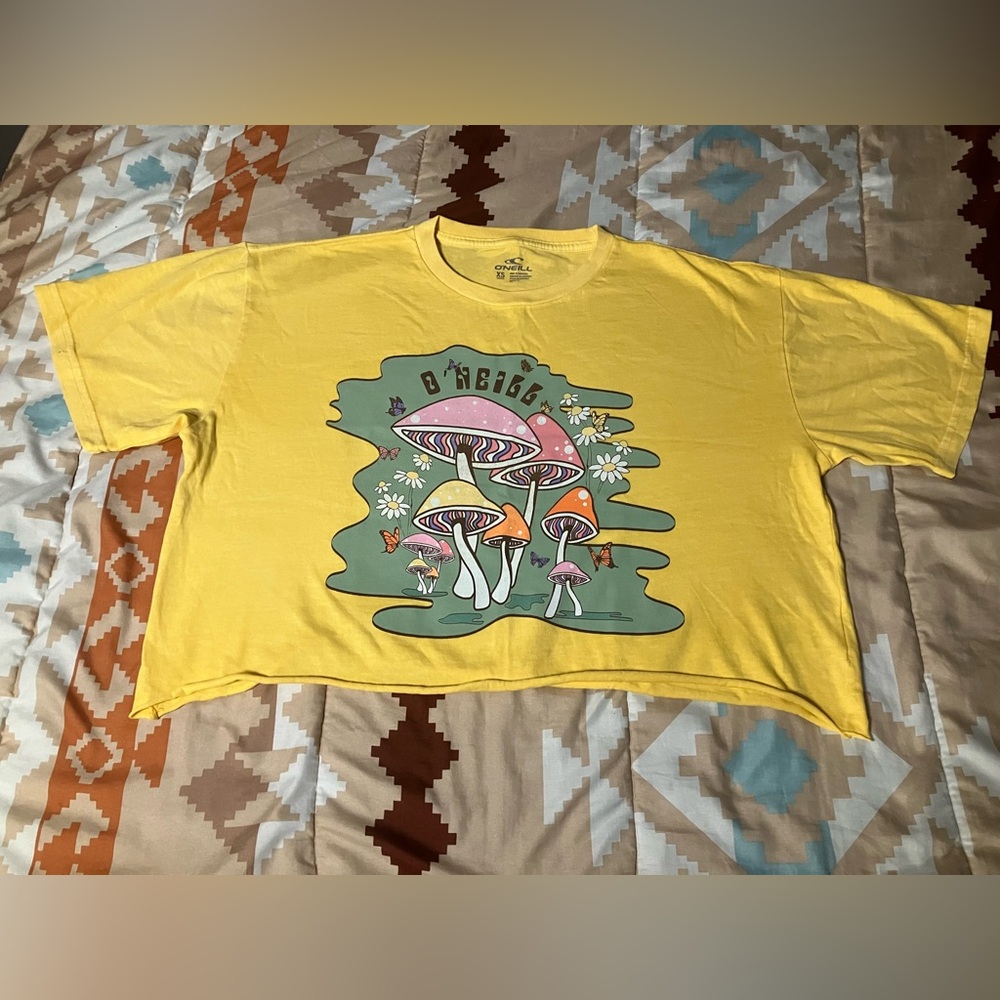 NEW O’Neil women’s crop top tee shirt XS